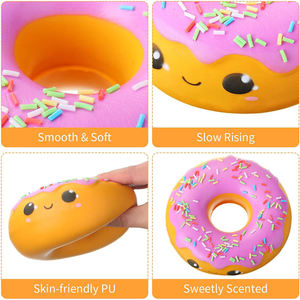 Juguetes Squishy de PU con Forma de Pizza, Galleta y Donut, de Crecimiento Lento, para Aliviar el Estrés, Juguetes Sensoriales, Recuerdos para Fiestas Infantiles, Venta al por Mayor - Product Image 6