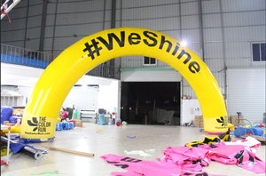 Vente flash : arche gonflable WE SHINE pour événements publicitaires en plein air - Product Image 2