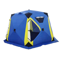 Tente de pêche à la carpe 3 personnes, imperméable, isolée, pour camping hivernal, type sauna, en promotion