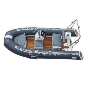 Haohai Bestseller CE 5 Persoons Hoge Snelheid 360 PVC Diep-V <span class=keywords><strong>Aluminium</strong></span> Starre Romp Opblaasbare Visboot Te Koop - Product Image 3
