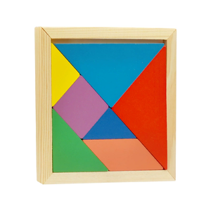 Set <span class=keywords><strong>di</strong></span> Puzzle Tangram in Legno per Bambini, Gioco Creativo <span class=keywords><strong>di</strong></span> Abbinamento Forme, Giocattolo Educativo per l'<span class=keywords><strong>Apprendimento</strong></span> Precoce e la Risoluzione dei <span class=keywords><strong>Problemi</strong></span> - Product Image 2