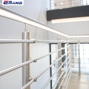 ESANG 304 316 Conception de <span class=keywords><strong>grille</strong></span> de balcon en acier inoxydable à tige solide - Product Image 1