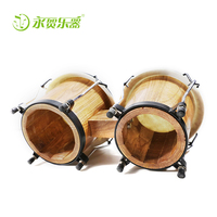 Wholesale Bongo Drums 6.5 Inch and 7.5 Inch Congas Wood Percussion Instrument Bongos for Kids Adults Beginners