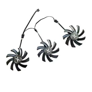 Nouveau ventilateur GPU 85MM 4PIN T129215SU <span class=keywords><strong>RX</strong></span> 6700XT pour ventilateur de carte graphique <span class=keywords><strong>XFX</strong></span> Speeder SWFT 309 Radeon <span class=keywords><strong>RX</strong></span> <span class=keywords><strong>6700</strong></span> <span class=keywords><strong>XT</strong></span> 12GO - Product Image 4