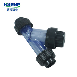 Van kiểm tra bằng tay loại y tùy chỉnh cho mục đích xử lý nước thoát nước chính xác ba chiều uPVC - Product Image 4