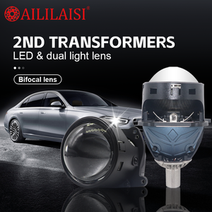 ไฟหน้าเลเซอร์แบบไบโฟกัส BI LED 6500K สำหรับ Qashqai ชุดอัพเกรดโปรเจคเตอร์รถยนต์แบบติดตั้งได้ทุกรุ่น - Product Image 2
