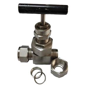 <strong>HI</strong>-<strong>TEK</strong> Stainless Steel Double Ferrules Inch Forged Bar Handle Needle Valve - Product Image 4
