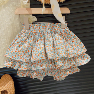 Ensemble deux pièces de jupe à la mode pour enfants, costume d'été pour petites filles, tendance, nouvelle collection été 2025 - Product Image 4