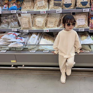 फैशन बेबी बेबी टॉडलर बच्चे यूनिसेक्स स्प्रिंग कपड़े सेट हुडी पल्लोवर पैंट 2 पीसी फसल शीर्ष कपड़ों के ट्रैकसूट - Product Image 2