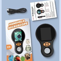 Smart 378 Handheld Microscope Magnifier High-Definition High-Magnification Field Investigation Compact Portable Camera