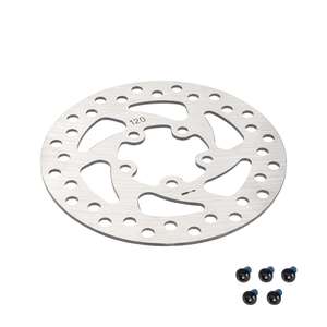 Disque de frein en acier inoxydable 120 mm pour trottinette électrique M365 Pro, accessoire de frein arrière à cinq trous 120 mm, frein à disque 120 mm - Product Image 4