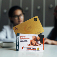 Cartes de membre personnalisées, cartes d'entreprise, cartes médicales d'hôpital, service d'impression de codes QR et codes-barres, cartes de patient NFC en PVC étanches
