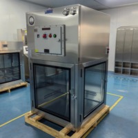 Nouvelle fenêtre de purification anti-explosion avec filtre HEPA en acier inoxydable 304, efficacité de 99,995 % pour utilisation en salle blanche pharmaceutique