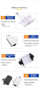 HY644 <span class=keywords><strong>3</strong></span>-Polige IP54 Anschlussklemme Verbindungsbox Außenbeleuchtung Wasserdichte Elektrische Anschlussdose aus Kunststoff - Product Image 5