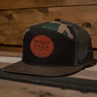 Design de mode Personnalisé Gaufrage Logo Formes Anormales Cuir Véritable Marron Patchs Étiquettes pour Jeans
