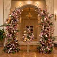 Décorations de mariage pour la maison, boules de fleurs, centres de table pour mariage, décorations de table