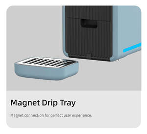 เครื่องทำไอศกรีมผลไม้และเครื่องดื่มแช่แข็งอัตโนมัติ สแตนเลส สำหรับใช้ในครัวเรือน - Product Image 3