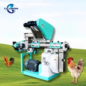 2000-3000 KG/H Usage Domestique Alfafa Animal Volaille Poulet Pellet Feed Pellet Machine Bovins Feed Processing Machine