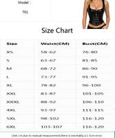 Chuangerm En stock 2026 Meilleures ventes Corset style palais sans manches à lacets au dos Noir en cuir effet gainant Crop top pour femme
