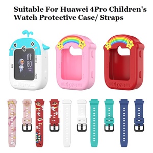 Nouvelle arrivée <span class=keywords><strong>Huawei</strong></span> <span class=keywords><strong>4</strong></span> <span class=keywords><strong>Pro</strong></span> montre pour enfants étui de protection en caoutchouc bracelet de montre intelligente en silicone pour <span class=keywords><strong>Huawei</strong></span> 4Pro - Product Image 2