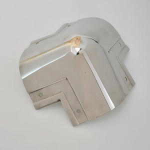 Protector de Esquinas para Camiones Refrigerados de Acero Inoxidable 05124S, Protector de Esquinas para Cajas de Camionetas de Carga - Product Image 1