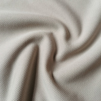 100% Polyester doux éponge daim tête d'affiche tissu largeur extensible Beige voiture plafond tissu pour voiture manteaux vêtement maison Textile canapé
