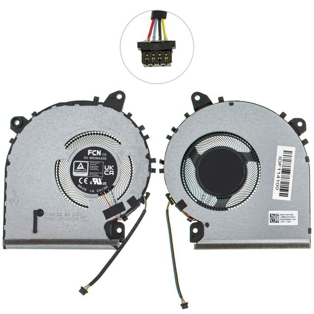 Laptop CPU GPU Cooling Fan for M4200UA X515 Notebook Fan Cooler DC 5V Fan