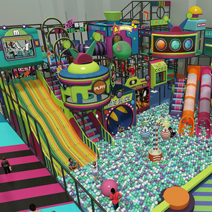 Equipo de Juegos para Interiores, Pared de Bolas Interactiva, Juego Sensorial, Pared de Bolas Suaves, Tablero de Actividades para Centro de Juegos Interactivo - Product Image 1