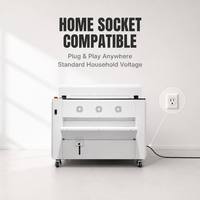 Machine à secouer la poudre DTF à faible consommation d'énergie 36 pouces, purificateur d'air tout-en-un, compatible avec le secoueur DTF G6070 90 cm