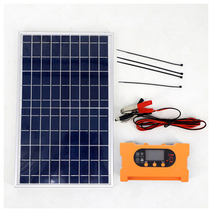 ชุดควบคุมการชาร์จแผงโซลาร์เซลล์โมโนคริสตัลไลน์ 18V 0.6A สำหรับตั้งแคมป์ RV เรือโทรศัพท์มือถือ - Product Image 2