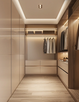 Armoire sur mesure en bois massif de qualité supérieure, moderne, pour dressing, chambre d'appartement, mobilier de maison, design gratuit, haut de gamme