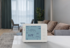 Monitor Inteligente de Calidad del Aire con WiFi, Medidor de CO2 Interior, Detector de Dióxido de Carbono para Dormitorio, Medidor de Temperatura y <span class=keywords><strong>Humedad</strong></span> - Product Image 4