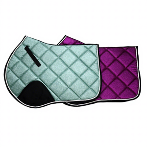 Luxury Glitter Horse Riding Competition Set Dressage Saddle Pad Brushing <b>Boots</b> Noise Reducing Ear Bonnet - Product Image 1