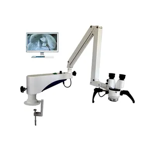 גבוהה-רזולוציה רפואי משקפת כירורגית מיקרוסקופ ent קיר-רכוב כירורגית מיקרוסקופ