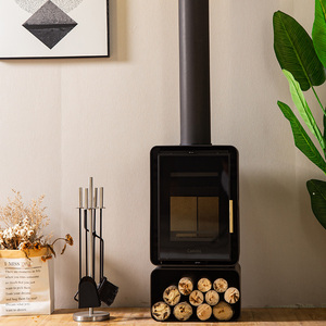 Diseño clásico Instalación independiente Habitación Estufa <span class=keywords><strong>de</strong></span> calefacción Precio razonable <span class=keywords><strong>Chimeneas</strong></span> <span class=keywords><strong>de</strong></span> <span class=keywords><strong>leña</strong></span> <span class=keywords><strong>de</strong></span> acero - Product Image 3