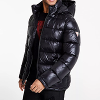 Manteau Doudoune Léger à Capuche Homme « Rainbow Spray » Marque Tendance, Blouson Bomber Hiver Coupe-Vent Imperméable Homme, Logo Personnalisé