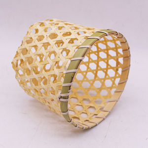 Cestas de bambú oriental de bambú de colores naturales de gran venta para regalos cesta decorativa cesta de frutas de bambú barata para Cocina - Product Image 2