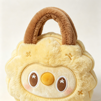 Sac fourre-tout en peluche personnalisé en forme de durian, sac à main doux et moelleux pour enfants et filles, cadeau, décoration de fête, OEM ODM