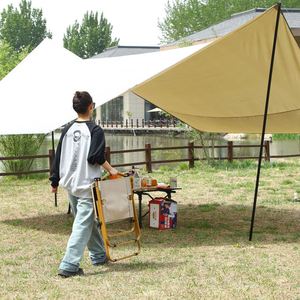 Custom Logo Portable Outdoor <b>Folding</b> <b>Table</b> <b>Chair</b> Set Picnics and Camping Egg Roll Design for Parks - Product Image 3