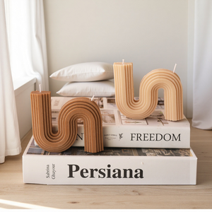 Bougie de Noël colorée nouvellement conçue sculpture d'art Art Sculpture artisanat décoration de bougie - Product Image 5