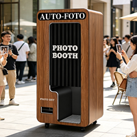 Mesin Photo Booth Self Service Custom dengan Pencetakan Instan untuk Acara Pernikahan, Warna Dapat Disesuaikan