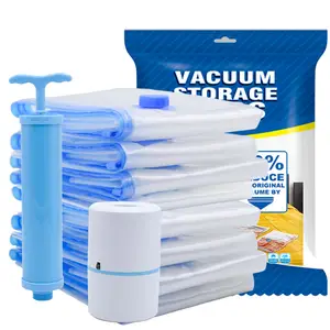 Vacuum Compression Storage Bags Vacuum Storage Bags With Electric Pump Vacuum Bag For Clothes Storage