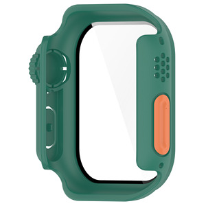 Étui avec protecteur d'écran en verre trempé pour <span class=keywords><strong>Apple</strong></span> <span class=keywords><strong>Watch</strong></span> 9 10 Étui de <span class=keywords><strong>protection</strong></span> pour IWatch <span class=keywords><strong>SE</strong></span> - Product Image 4