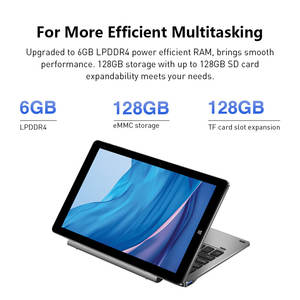 NUEVA Tablet <span class=keywords><strong>CHUWI</strong></span> Hi10 X Win10 2020, Pantalla FHD de 10.1 Pulgadas, Intel N4100 Quad Core, 6GB RAM, 128GB ROM, Wifi de Doble Banda 2.4G/5G, BT5.0 - Product Image 5