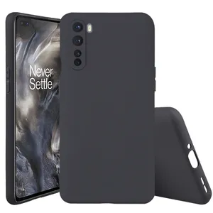 Silicone Case For Oneplus nord 8 pro 8 7t pro 7t 7 7 pro 1.5 mm Frosted Soft Solid Case For One Plus Back Protective Cover