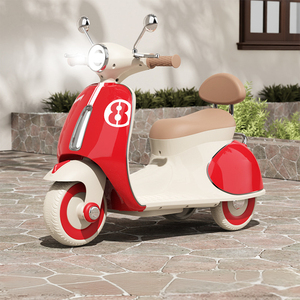 Kinderelektrische Driewieler Motorfiets Met Verlichting Op Afstand Bestuurbare Speelgoedauto Voor 2 Tot 4 Jaar Oud Plastic Materiaal - Product Image 3