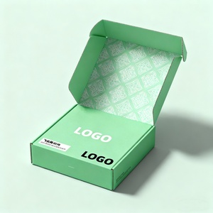 Tùy chỉnh thân thiện với môi trường tự dựng các tông sóng bóng Cán màu in Hộp bao bì để vận chuyển & gửi thư - Product Image 2