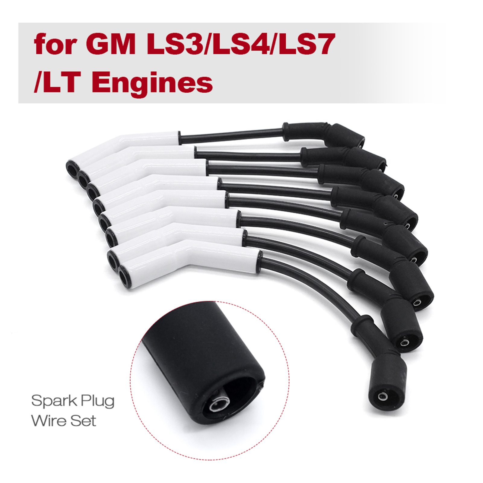 POLA セレニオン ACCEL 9070C Spark Plug Wire Set - Extreme 9000 Ceramic Boot