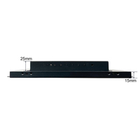 Monitor LCD Industrial de 12.1 Pulgadas, VGA, AV, BNC, Resolución 1280*800, Pantalla No Táctil, Carcasa Metálica, Marco Abierto, Integrado para Escritorio