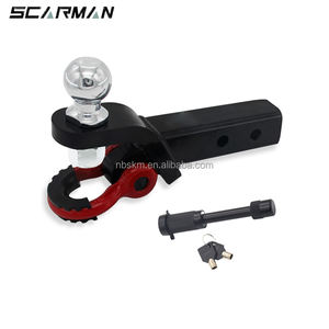 Brazo de <span class=keywords><strong>remolque</strong></span> de enganche cuadrado de acero al carbono de alta resistencia con grillete de cabeza esférica para camiones todoterreno, SUV y accesorios de <span class=keywords><strong>remolque</strong></span> RV - Product Image 1